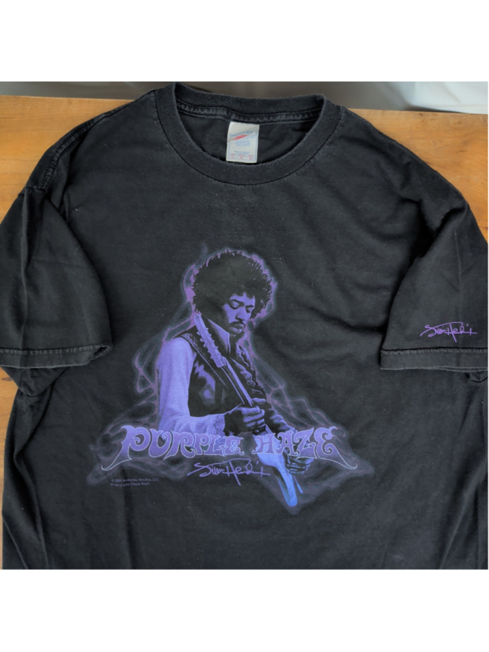 2004 Dated Jimi Hendrix Purple Haze T-Shirt